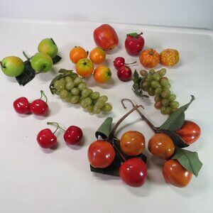 Vintage Faux Fruit Decor Collection (small - medium sizes)